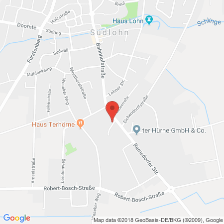 Standort der Tankstelle: Raiffeisen Tankstelle in 46354, Südlohn