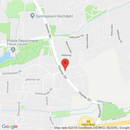 Standort der Tankstelle: ARAL Tankstelle in 40699, Erkrath