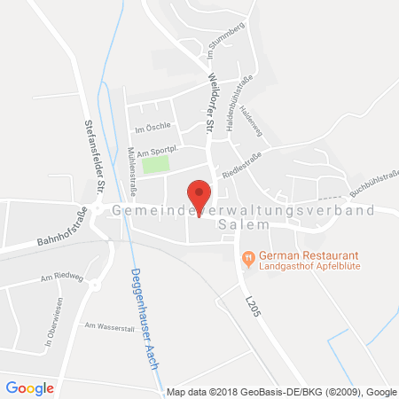 Standort der Tankstelle: AVIA Tankstelle in 88682, Salem-Neufrach