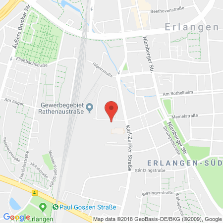 Standort der Tankstelle: ELO Tankstelle in 91052, Erlangen