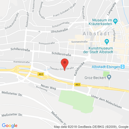 Standort der Tankstelle: SB Tankstelle Tankstelle in 72458, Albstadt-Ebingen