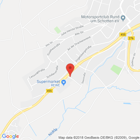 Standort der Tankstelle: Hessol Tankstelle in 63679, Schotten