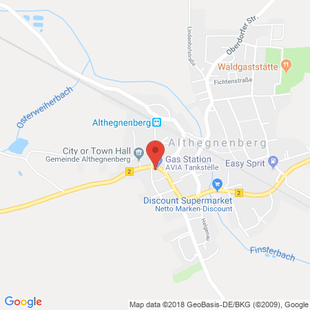Position der Autogas-Tankstelle: Avia Tankstelle in 82278, Althegnenberg
