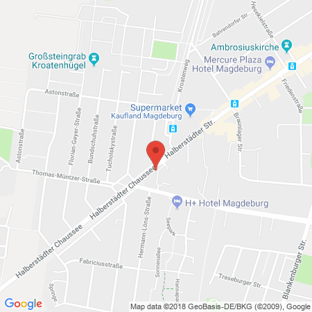 Standort der Tankstelle: ARAL Tankstelle in 39116, Magdeburg