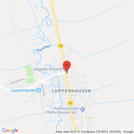 Position der Autogas-Tankstelle: Siegbert Schmid GmbH in 87739, Breitenbrunn-Loppenhausen