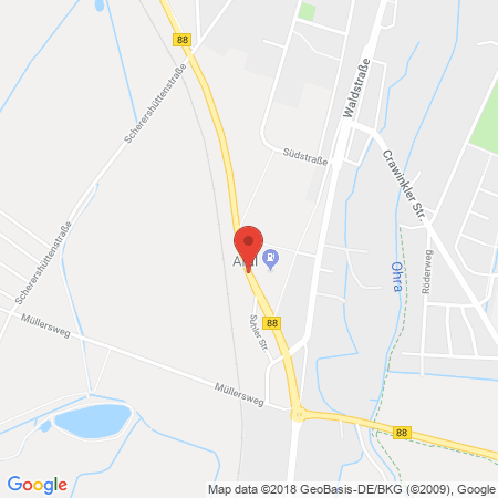 Standort der Tankstelle: ARAL Tankstelle in 99885, Ohrdruf