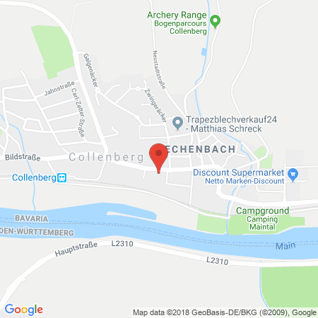 Standort der Tankstelle: ESSO Tankstelle in 97903, COLLENBERG