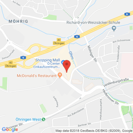 Standort der Tankstelle: Shell Tankstelle in 74613, Oehringen