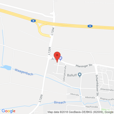 Standort der Tankstelle: ARAL Tankstelle in 73765, Neuhausen