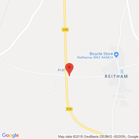 Position der Autogas-Tankstelle: Aral Tankstelle in 83627, Warngau