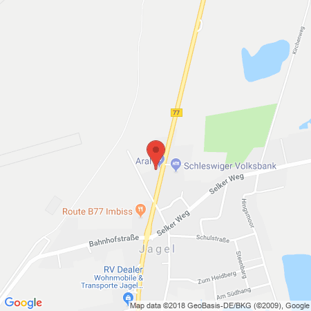 Standort der Tankstelle: ARAL Tankstelle in 24878, Jagel