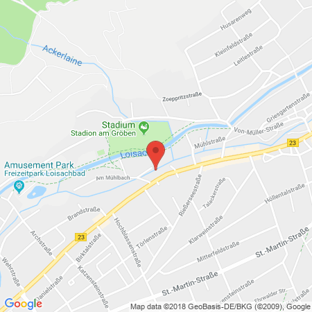 Position der Autogas-Tankstelle: Esso Tankstelle in 82467, Garmisch-partenkirchen