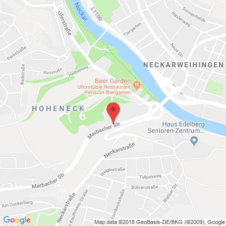 Standort der Tankstelle: ESSO Tankstelle in 71642, LUDWIGSBURG