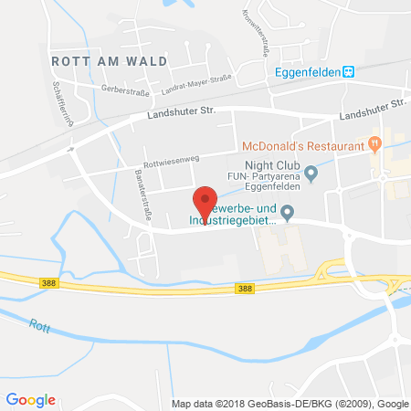Standort der Autogas Tankstelle: Weinmayr Mineralöle GmbH in 84307, Eggenfelden