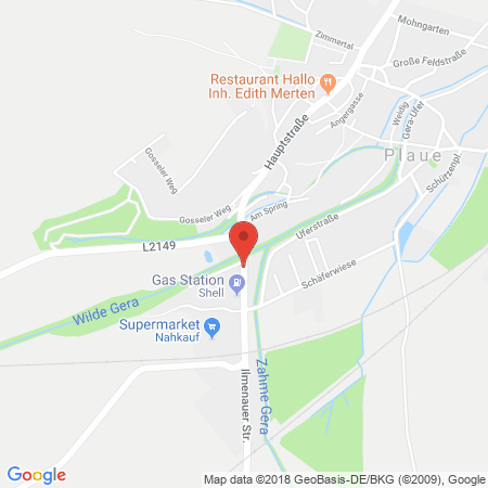 Standort der Tankstelle: Shell Tankstelle in 99338, Plaue