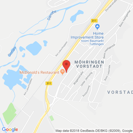 Standort der Tankstelle: ARAL Tankstelle in 78532, Tuttlingen
