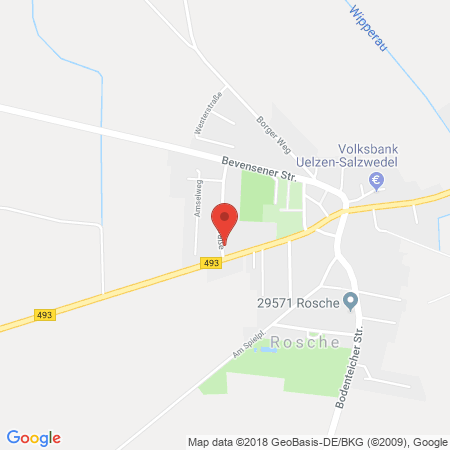 Standort der Tankstelle: Raiffeisen Tankstelle in 29571, Rosche