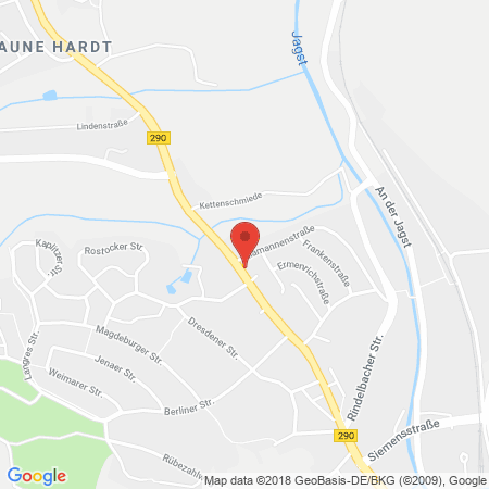 Position der Autogas-Tankstelle: AVIA Tankstelle in 73479, Ellwangen (jagst)