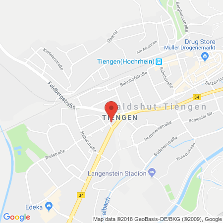 Standort der Tankstelle: Tankpool24 Tankstelle in 79761, Waldshut-Tiengen