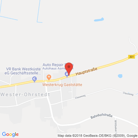 Standort der Tankstelle: CLASSIC Tankstelle in 25885, Wester-Ohrstedt
