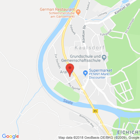 Standort der Tankstelle: ARAL Tankstelle in 07338, Kaulsdorf