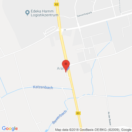 Standort der Tankstelle: ARAL Tankstelle in 59069, Hamm