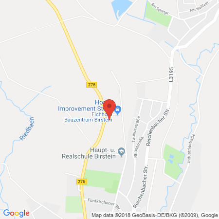 Position der Autogas-Tankstelle: Birstein  in 63633, Birstein