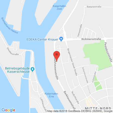 Standort der Tankstelle: JET Tankstelle in 27568, BREMERHAVEN