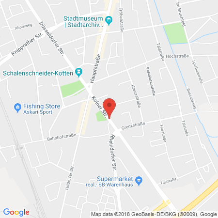 Standort der Tankstelle: JET Tankstelle in 40764, LANGENFELD