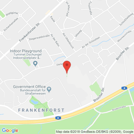 Standort der Autogas Tankstelle: Autohaus Baldsiefen GmbH (Mitsubishi) in 51427, Bergisch-Gladbach