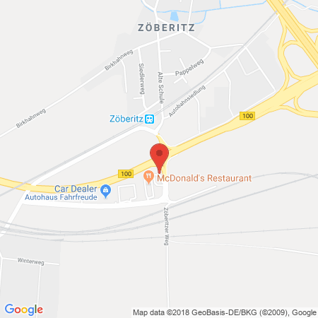 Position der Autogas-Tankstelle: Aral Tankstelle in 06116, Halle