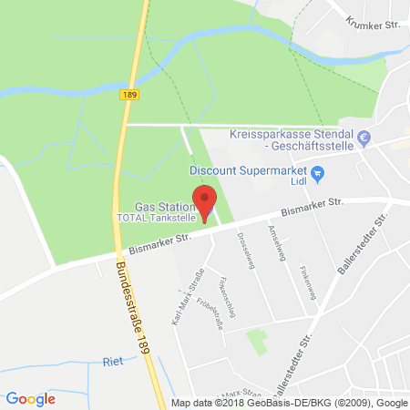 Standort der Tankstelle: TotalEnergies Tankstelle in 39606, Osterburg
