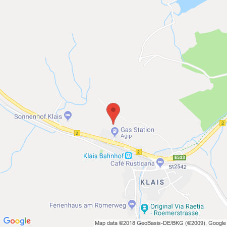 Standort der Tankstelle: Agip Tankstelle in 82493, Klais