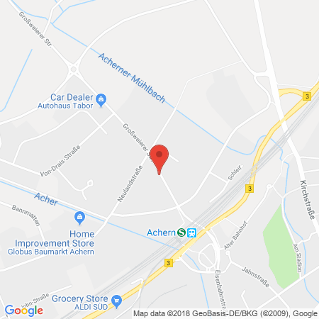 Standort der Tankstelle: Ötün bft-Tankstelle in 77855, Achern