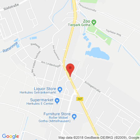 Standort der Tankstelle: Shell Tankstelle in 99867, Gotha