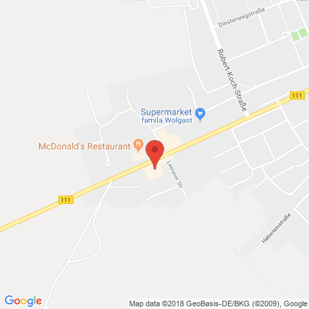 Standort der Tankstelle: TotalEnergies Tankstelle in 17438, Wolgast