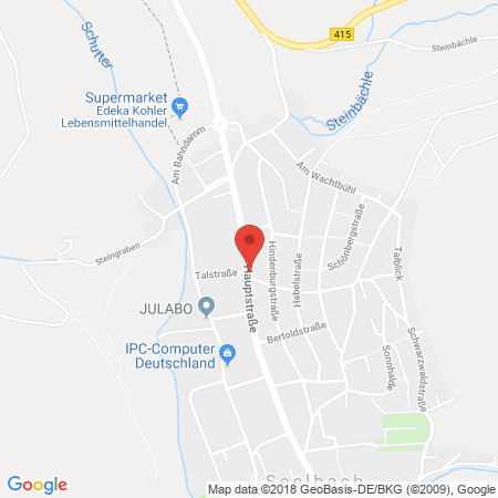 Standort der Tankstelle: Agip Tankstelle in 77960, Seelbach