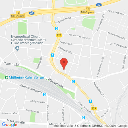 Standort der Tankstelle: Shell Tankstelle in 45476, Mülheim