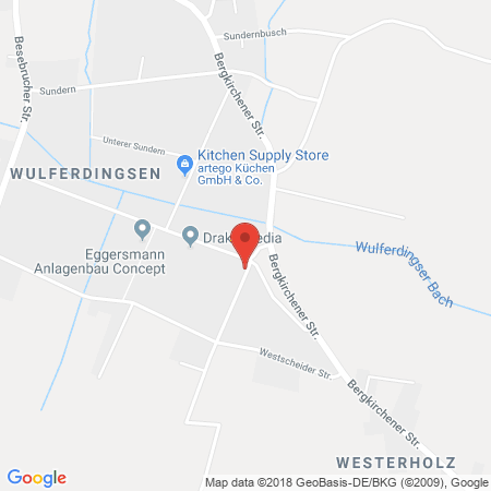 Position der Autogas-Tankstelle: Knoll Kfz-technik Gbr in 32549, Bad Oeynhausen