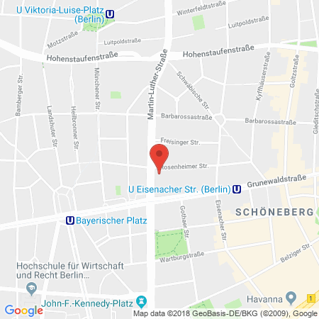 Standort der Tankstelle: ESSO Tankstelle in 10779, BERLIN
