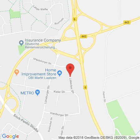 Position der Autogas-Tankstelle: Autoport Finch GmbH in 30880, Laatzen