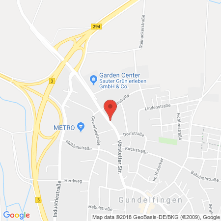 Standort der Tankstelle: TotalEnergies Tankstelle in 79194, Gundelfingen
