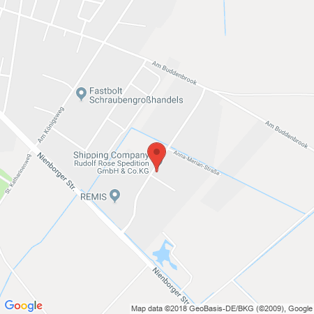 Position der Autogas-Tankstelle: Tankpunkt Gronau in 48599, Gronau