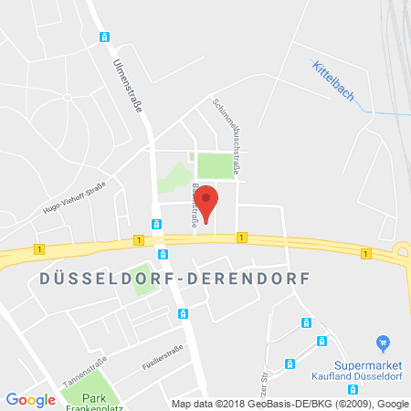 Standort der Tankstelle: ESSO Tankstelle in 40468, DUESSELDORF