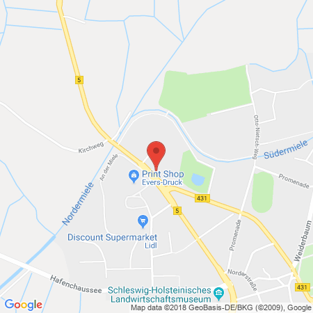 Standort der Tankstelle: JET Tankstelle in 25704, MELDORF