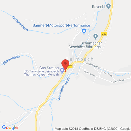 Position der Autogas-Tankstelle: Ute Möhle in 53518, Leimbach
