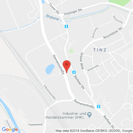 Standort der Tankstelle: Shell Tankstelle in 07545, Gera