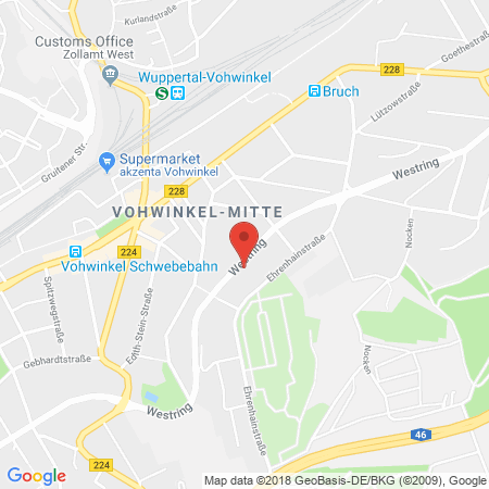 Standort der Tankstelle: ARAL Tankstelle in 42329, Wuppertal