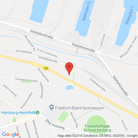 Standort der Tankstelle: JET Tankstelle in 21073, HAMBURG