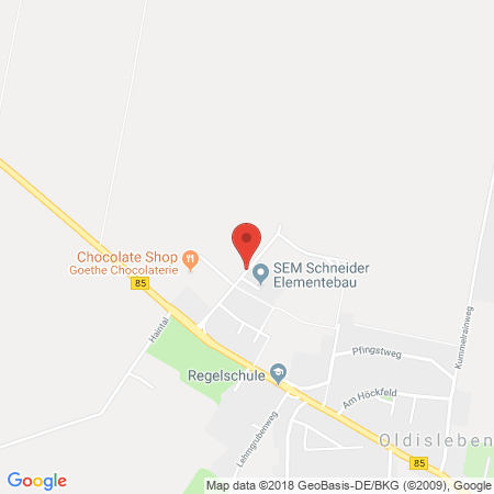Standort der Autogas Tankstelle: DB Tankstelle in 06578, Oldisleben